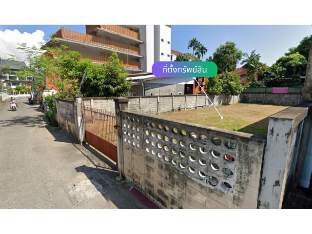ขาย ที่ดินเปล่า ทำเลใจกลางเมือง ย่านลอยเคราะห์ เชียงใหม่ เนื้อที่ 78 ตารางวา (ปรับหน้าดินแล้ว) หน้ากว้างประมาณ 10 เมตร ล