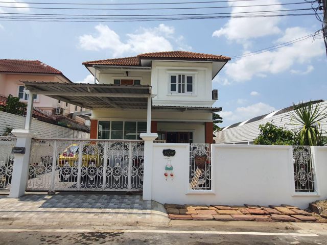 N178 ขายบ้านเดี่ยว 2 ชั้น หมู่บ้าน เค.ซี.วงแหวนรามอินทรา (K.C.Wongwan-Ramintra) ถนนเลียบวงแหวนรอบนอก บ้านพร้อมเฟอร์ ใกล้