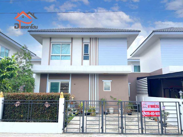 #บ้านแฝดสไตล์บ้านเดี่ยว ทำเลดี ถนนกว้าง บรรยากาศร่มรื่น เงียบสงบ เดินทางเข้า-ออกสะดวก #เคแกรนด์วิลล์1#อยุธยา