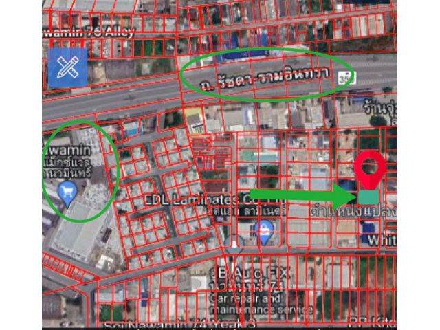 ขาย ที่ดิน สวย​ ถมแล้วที่ดินซอยนวมินทร์​ 74 100 ตร.วา เหมาะสร้างบ้าน​ - ​โฮมออฟฟิต  ซ.นวมินทร์​ 74​  ใกล้​ถ.รัชดา-รามอินทรา