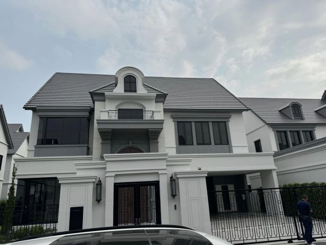 U1289ให้เช่าบ้านเดี่ยว2ชั้น หมู่บ้านหรู บ้านนาราสิริ พหล - วัชรพล โครงการ นาราสิริ พหล วัชรพล สไตส์ Modern French บนทำเล