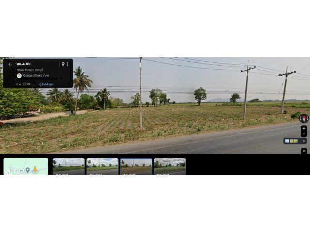 ที่ดินสวย ติดถนน ใกล้เขื่อนป่าสักชลสิทธิ์