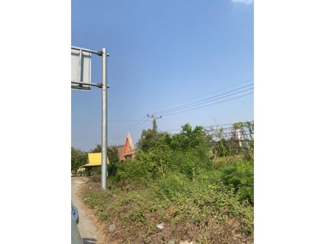 ขายถูกที่ดินทำเลดี 1 ไร่ ข้างวัดเชษฐ์ ติดถนนหลัก สาย 3263 ต.บ้านป้อม อ.อยุธยา จ.อยุธยา