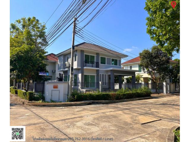 ขายด่วน! บ้านเดี่ยวหลังมุม สวยพร้อมอยู่ ใจกลางรามคำแหง ใกล้รถไฟฟ้าสายสีส้ม!