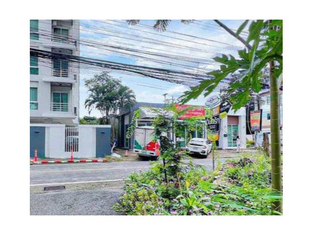 ขายที่ดินกลางเมืองเชียงใหม่ข่วงสิงห์ตรงข้ามคอนโดวันพลัสพร้อมโอน