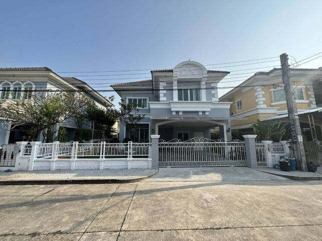 ขายถูกมาก!! บ้านเดี่ยว 2 ชั้น รีโนเวทใหม่ ม.เดอะยูโรเปี้ยน ซ.ลาดกระบัง 24/1 ทำเลทอง ใกล้โรบินสัน  แม็คโคร โฮมโปรฯ