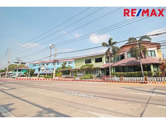 ขาย อาคารพาณิชย์ บางบอน 3 ติดถนน ตรงข้ามโรงเรียนสารสาสน์วิเทศบางบอน แปลงมุม เนื้อที่ 137.3 ตรว.