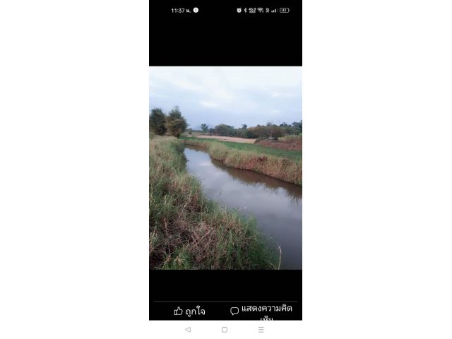 ที่ดินสวย วิวธรมชาติ มีคลองน้ำรูปร่างสวย อ.เชียงคาน  เหมาะกับทำสวนเกษตรเชิงท่องเที่ยวไร่ละ130,000 ถูกสุดๆ