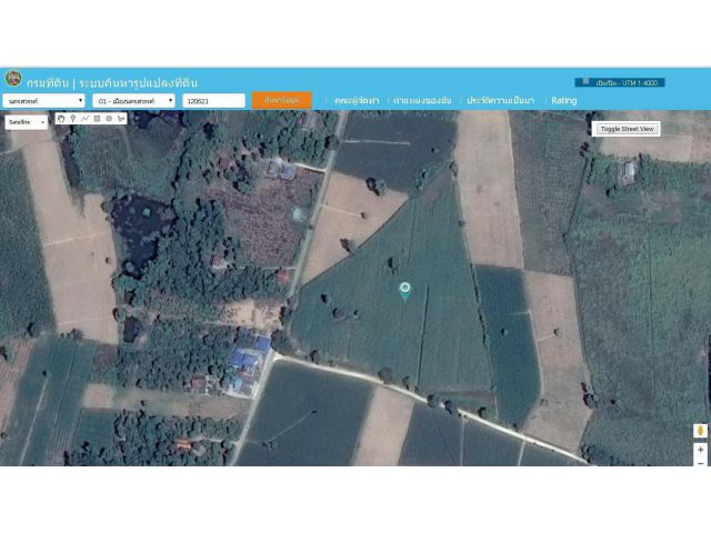 ขายที่ดินจังหวัดนครสวรรค์ ห่างถนนเลี่ยงเมือง 800 เมตร เนื้อที่ 22 ไร่ 3 งาน 98 ตารางวา