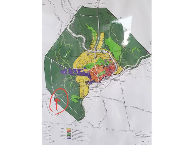 ขายที่ดินจังหวัดนครสวรรค์ ห่างถนนเลี่ยงเมือง 800 เมตร เนื้อที่ 22 ไร่ 3 งาน 98 ตารางวา