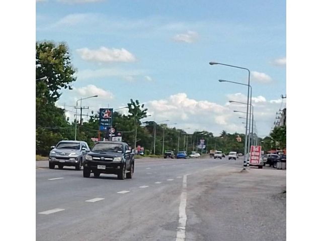 ขายที่ดินติดถนนหลัก ถมแล้ว 8-3-60 ไร่