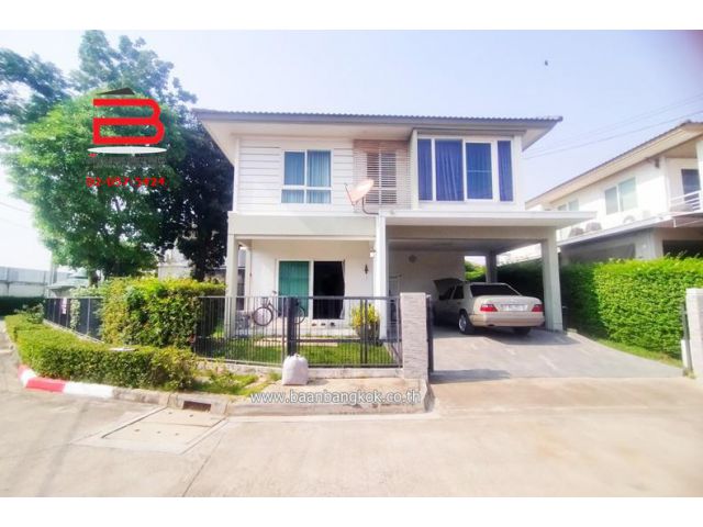 บ้านเดี่ยว หลังมุม โครงการ ชัยพฤกษ์ บางใหญ่ เฟส4 เนื้อที่ 68 ตรว. ถนนกาญจนาภิเษก ต.เสาธงหิน อ.บางใหญ่ จ.นนทบุรี