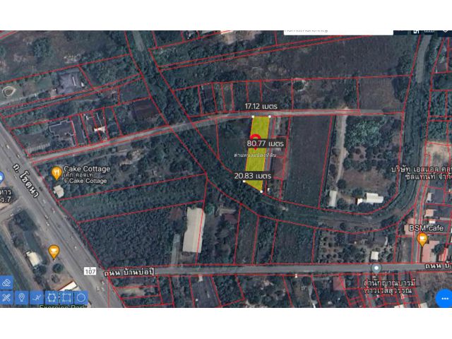 DD-0199 ขายที่ดิน ตรงข้ามกองพันสัตว์ต่าง ดอนแก้ว แม่ริม 394 ตร.วา