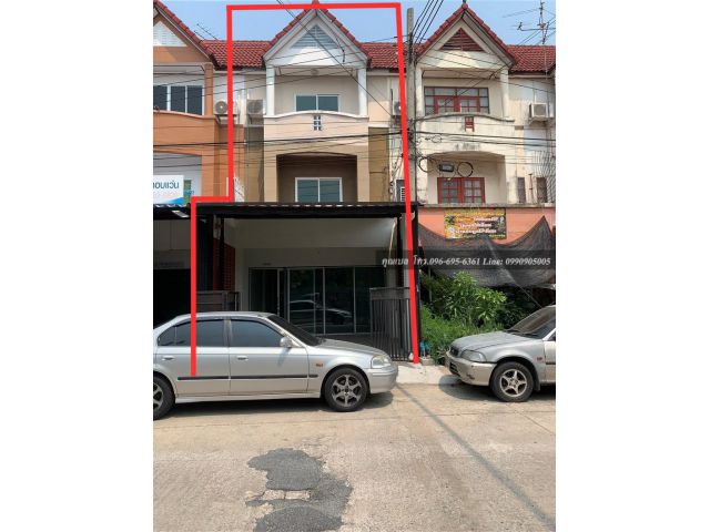 หมู่บ้านสวีทโฮมปาร์ค อาคารพาณิชย์ 3 ชั้น พร้อมเปิดกิจการ สวย บรรยากาศดี ราคาถูก