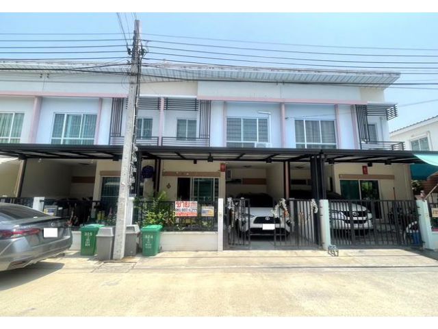 ขายทาวน์เฮ้าส์ หมู่บ้านพลีโน่ รัตนาธิเบศร์-ชัยพฤกษ์ ถนนบางกรวย-กรุงเทพ บางบัวทอง นนทบุรี