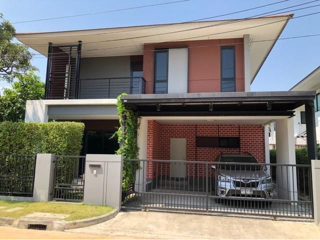 Rent เช่า บ้านเดี่ยว สภาพพร้อมอยู่ โครงการเศรษฐสิริ จัรญ ปิ่นเกล้า ตลิ่งชัน