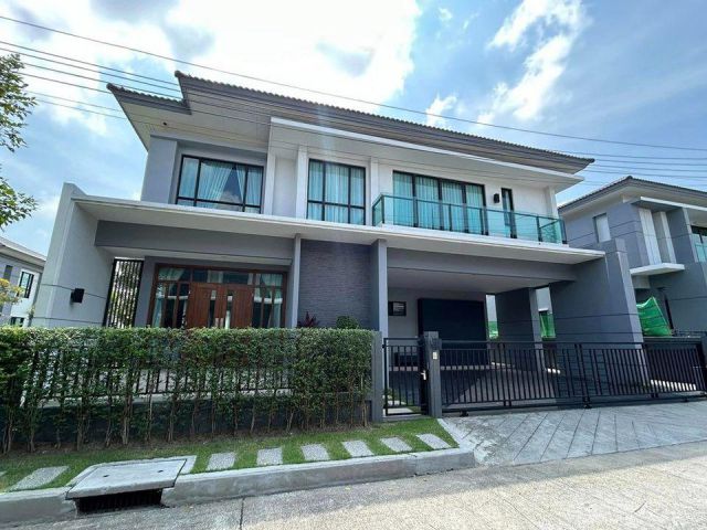 ขายบ้านเดี่ยว THE CITY ราชพฤกษ์ สวนผัก ขนาด 4 ห้องนอน 4 ห้องน้ำ เนื้อที่ 79.5 ตรว พื้นที่ 309 ตรม หันทิศเหนือบ้านไม่ร้อน