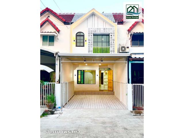 พร้อมจิตร บางม่วง-บางคูลัด29 นนทบุรี ตกแต่งพร้อมเข้าอยู่