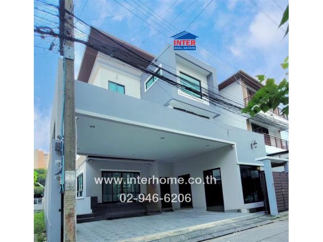 ขายบ้านเดี่ยว 3 ชั้น หลังริม 57 ตร.ว. ถนนวิภาวดีรังสิต2 ซอยเพิ่มสิน ตกแต่งสวยหรู ทำเลใจกลางเมือง