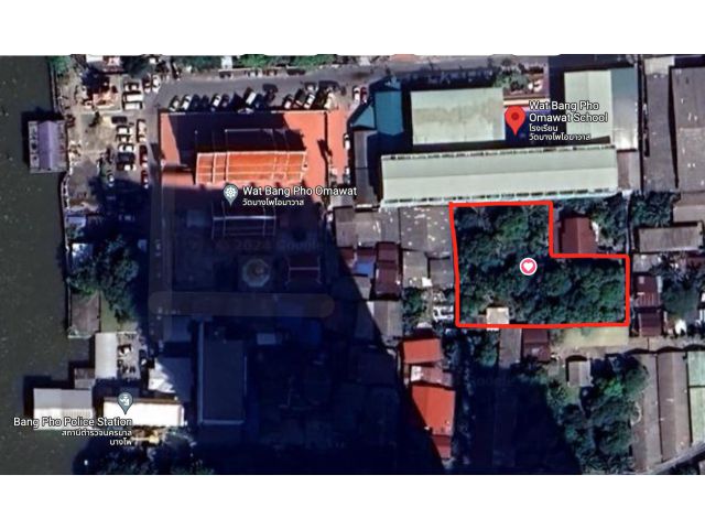 ขายที่ดินด่วน! ใกล้ MRT บางโพ เจ้าของขายเอง ไม่ผ่านนายหน้า