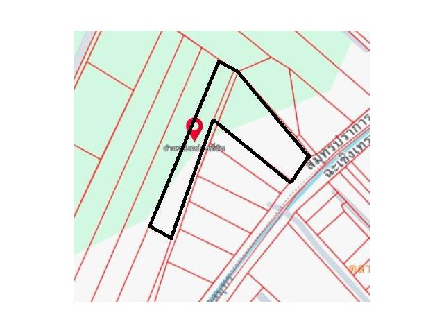 ที่ดินผังสีม่วง ถมแล้ว 7 ไร่ ที่ดินสมุทรปราการ ที่ดินบางเสาธง ที่ดินบางบ่อ ที่ดินทำโรงงาน ใกล้ถนนกรุงเทพชลบุรีสายใหม่