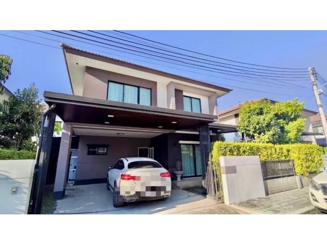 บ้านเช่าเชียงใหม่ หมู่บ้านวรารมย์ เนื้อที่ 50.7 ตร.ว (3 นอน 3น้ำ)ให้เช่า 28,000 บาท
