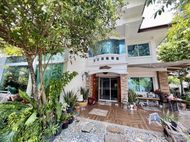 ขายด่วน ขายถูก บ้านเดี่ยว หมู่บ้านเจ้าพระยา (สุวรรณภูมิ) ซ.คุ้มเกล้า 35