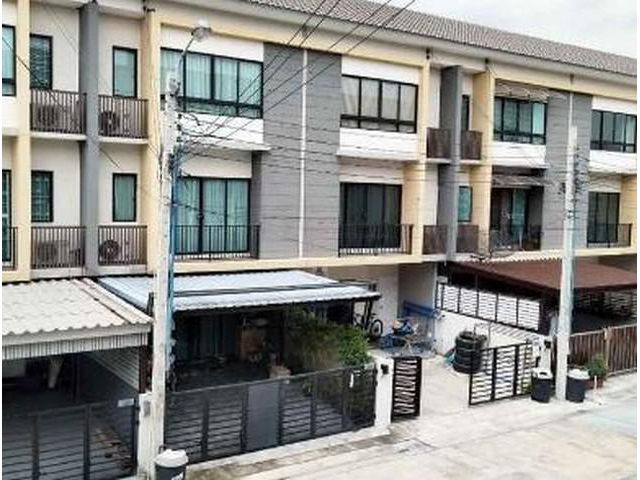 PN26 ขายทาวน์โฮม 3 ชั้น เดอะ คอนเนค อัพ 3 เฉลิมพระเกียรติ 67 The Connect UP 3  ซอยเฉลิมพระเกียรติ 67