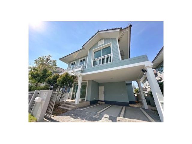 ขาย บ้านเดี่ยว รีโนเวทใหม่ ติดโซล่าเซลล์ บุราสิริ ปัญญาอินทรา 163 ตรม. 54.3 ตร.วา ห้องครัวพร้อมชุดเตา+เครื่องดูดควัน