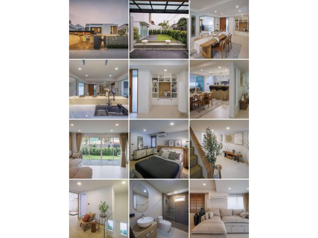 บ้านสวย สไตล์โมเดิร์นมินิมอล ใกล้มหาวิทยาลัยเชียงใหม่ 5 นาที