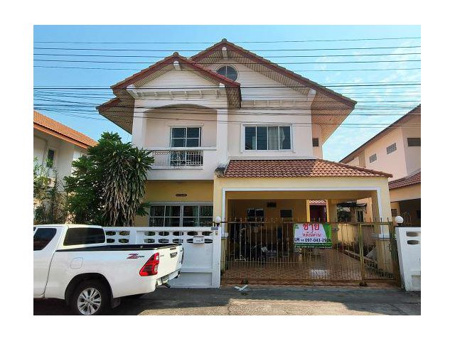 หมู่บ้าน ทองสถิตย์8 หทัยราษฎร์ - วัชรพล ขายด่วน บ้านเดี่ยว 2 ชั้น เนื้อที่ 50 ตร.ว. ขายถูก สุดคุ้ม 3.2 ล้าน เท่านั้น! พร