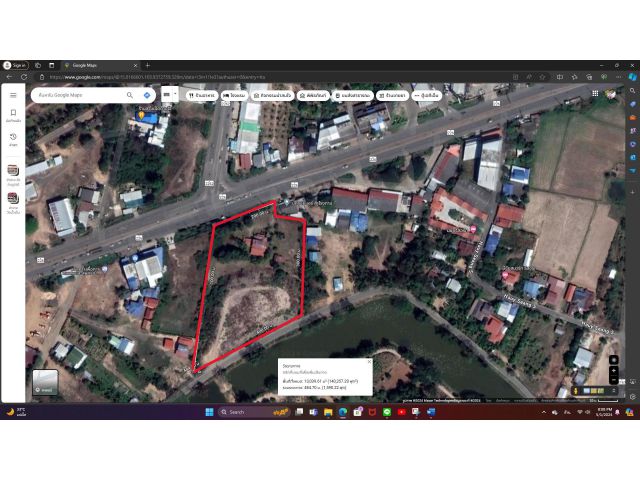 ขายที่ดิน5ไร่1งาน11ตรว.ติดถนน226ในตัวอ.สำโรงทาบ