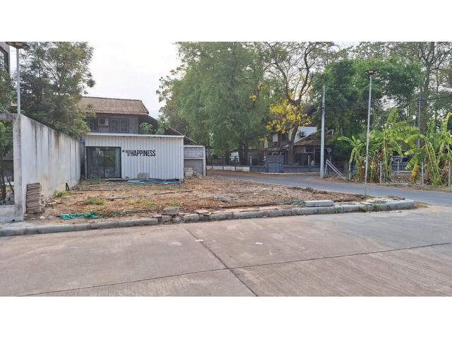 ขายที่ดินติดถนนคอนกรีตติดถนนสองด้านช่างเคี่ยนพร้อมโอน