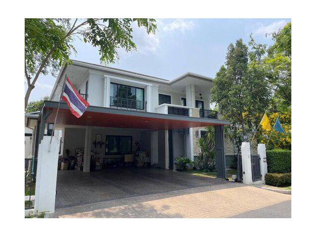 ขายบ้านเดี่ยว หลังมุม The Palazzo จรัญสนิทวงศ์-ราชพฤกษ์ แขวงบางพรม เขตตลิ่งชัน กทม.