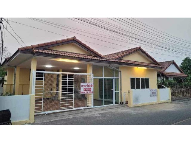 ขายบ้านพร้อมที่ดิน 3ห้องนอน 2ห้องน้ำ 1ห้องเก็บของ 1ห้องoffice พร้อมโรงจอดรถ เนื้อที่ 66 ตรว. อ.สันทราย จ.เชียงใหม่