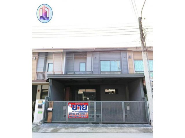 ขาย ทาวน์โฮม พฤกษา ไพร์ม(86-3) ลาดกระบัง-สุวรรณภูมิ ต. ศีรษะจรเข้น้อย อ.บางเสาธง จ.สมุทรปราการ  123 ตรม. 20.7 ตร.วา