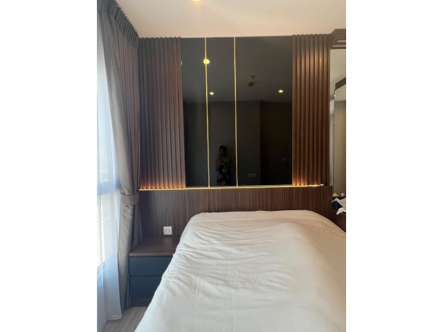 ให้เช่า เดอะ ทรี หัวหมาก อินเตอร์เชนจ์ คอนโด 1 bedroom plus ใกล้เดอะมอลล์บางกะปิ ชั้น 31  (ทั้งชั้นมีเพียง 4 ห้อง) พร้อม