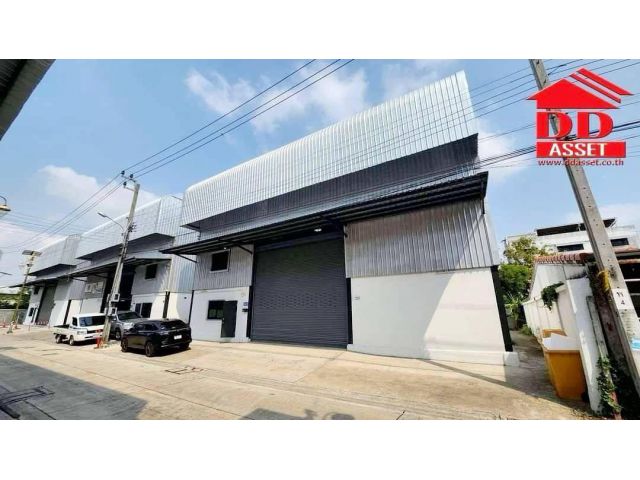 ให้เช่า โกดังสินค้าและสำนักงาน ลาดกระบัง14/1 เพียง 15 นาทีเข้าสู่มอเตอร์เวย์ ห่างจากสนามบินสุวรรณภูมิ 6 กม.