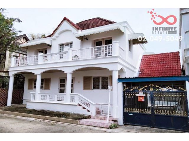 ขายบ้านเดี่ยว 2 ชั้น หมู่บ้านฟอเรสปาร์ค ถนนรามคำแหง  ใกล้รถไฟฟ้าสายสีส้มสถานีสุวินทวงศ์