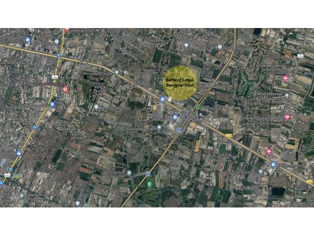 ขายที่ดินเปล่า หลังโลตัส บางนา-ตราด