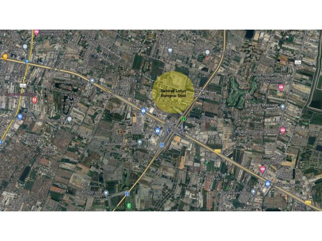 ขายบ้านพร้อมที่ดิน หลังโลตัส บางนา-ตราด !