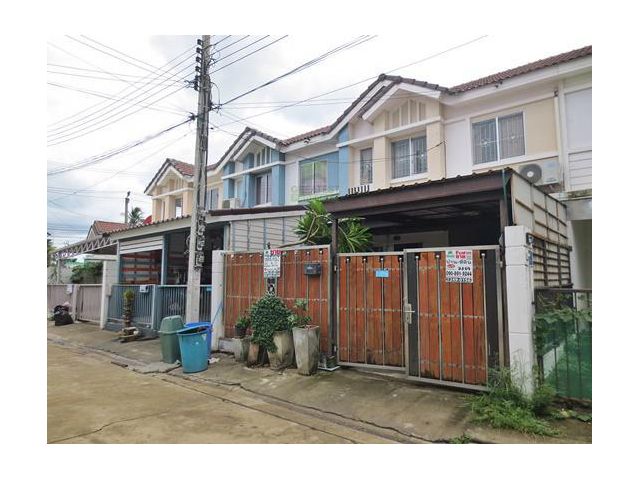 หมู่บ้าน พฤกษา69 บางใหญ่ แก้วอินทร์ ขายด่วน ทาวน์เฮ้าส์ 2 ชั้น เนื้อที่ 22 ตร.ว. บางแม่นาง บางใหญ่ นนทบุรี