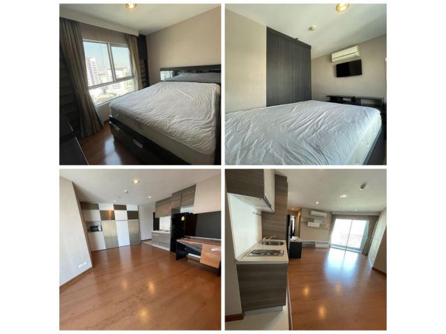 ขายคอนโด 1 ห้องนอน 1 ห้องน้ำ ขนาด 48 ตารางเมตร ชั้น 15 อาคาร D โครงการ Belle Grand Rama 9 โทร 099-456-9894