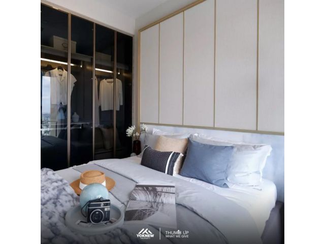 ขายคอนโด The Crest Park Residences ห้องขนาดใหญ่ พร้อมย้ายเข้าอยู่