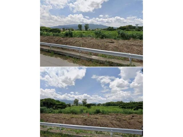 ขายที่ดินตำบลดอนแก้วแม่ริมวิวดอยติดถนนพร้อมโอน