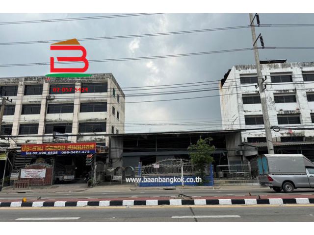 ที่ดินพร้อมสิ่งปลูกสร้าง เนื้อที่ 100 ตรว. ติดถนนลำลูกกา ต.ลาดสวาย อ.ลำลูกกา จ.ปทุมธานี