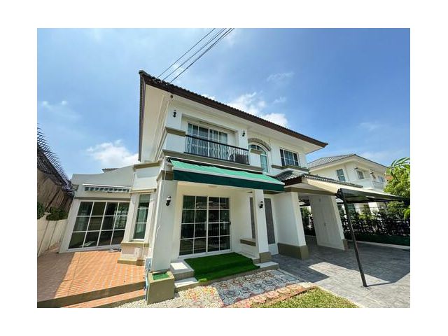 ขายบ้านเดี่ยวหมู่บ้าน มัณฑนา ราชพฤกษ์ บ้านเวอร์ชั่นพร้อมอยู่ รีโนเวทใหม่เหมือนแกะกล่อง สวย สะอาด ยังไม่เคยผ่านการใช้งาน