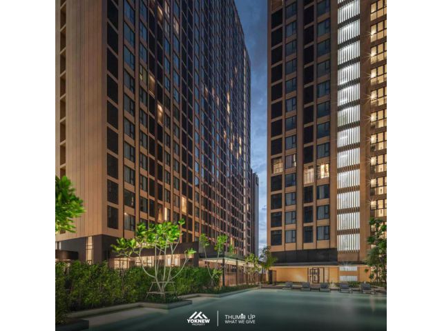 คอนโดใหม่ DENIM JATUJAK พร้อมสิทธิพิเศษมากมาย ห้อง Size 22.76 SQ.M