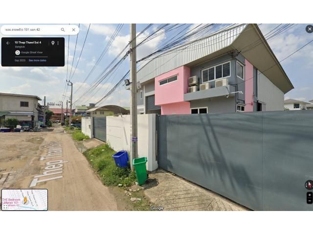 โกดังพร้อมพร้อมสำนักงาน ซอยลาดพร้าว 101 เนื้อที่ 1 ไร่ ใกล้เลียบด่วนรามอินทรา