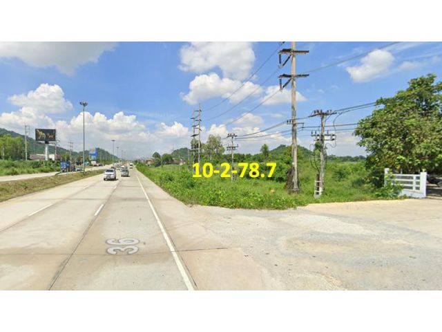ที่ดินติดถนนสาน 36 เนื้อที่ 10 ไร่กว่า